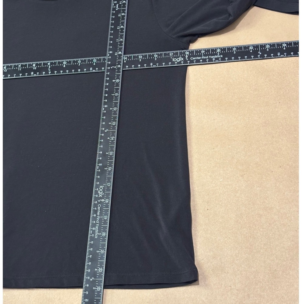 Michael Kors Black Long Sleeve Top Women Size M - Picture 2 of 6